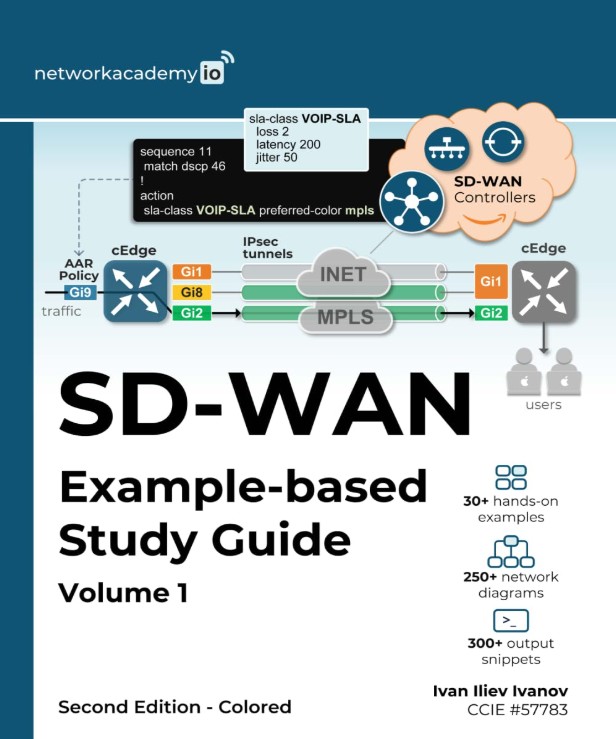 SD-WAN Example-based Study Guide, Volume 1, Second Edition