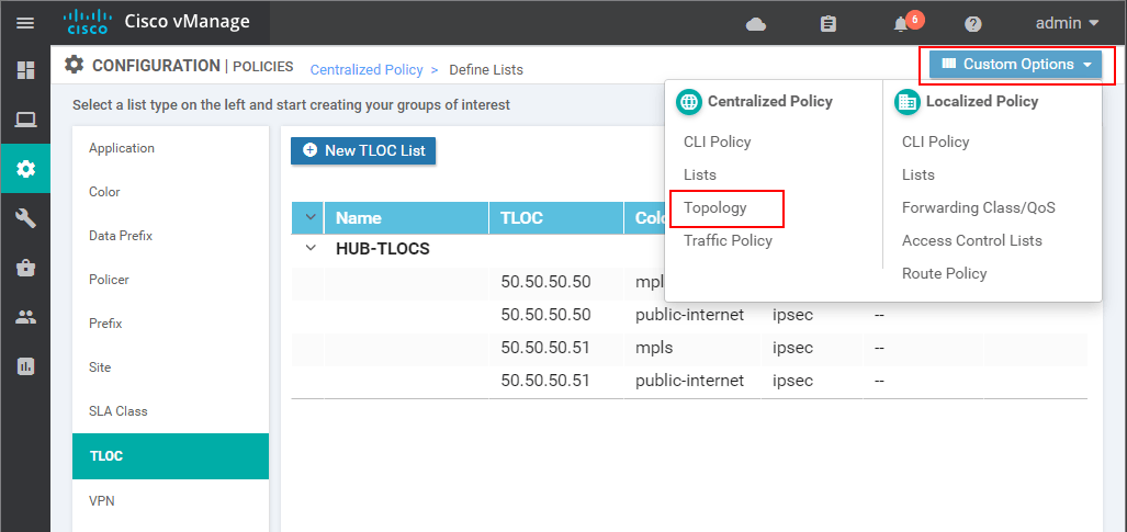 Enabling spoke-to-spoke communication - Step 4