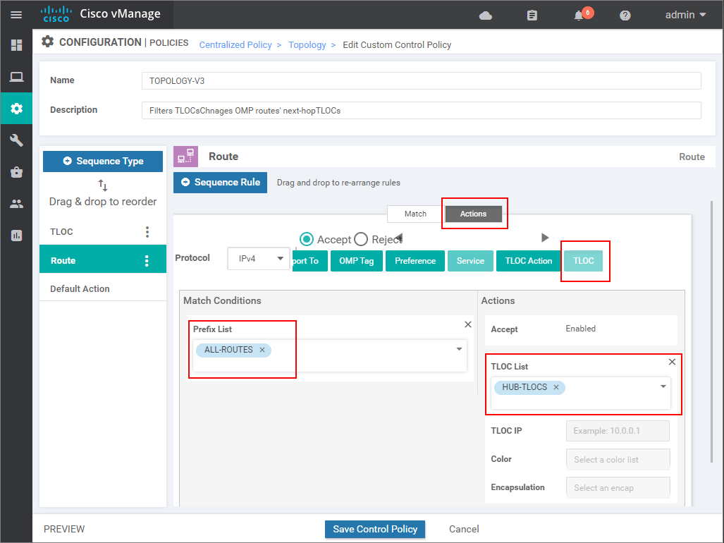 Enabling spoke-to-spoke communication - Step 9