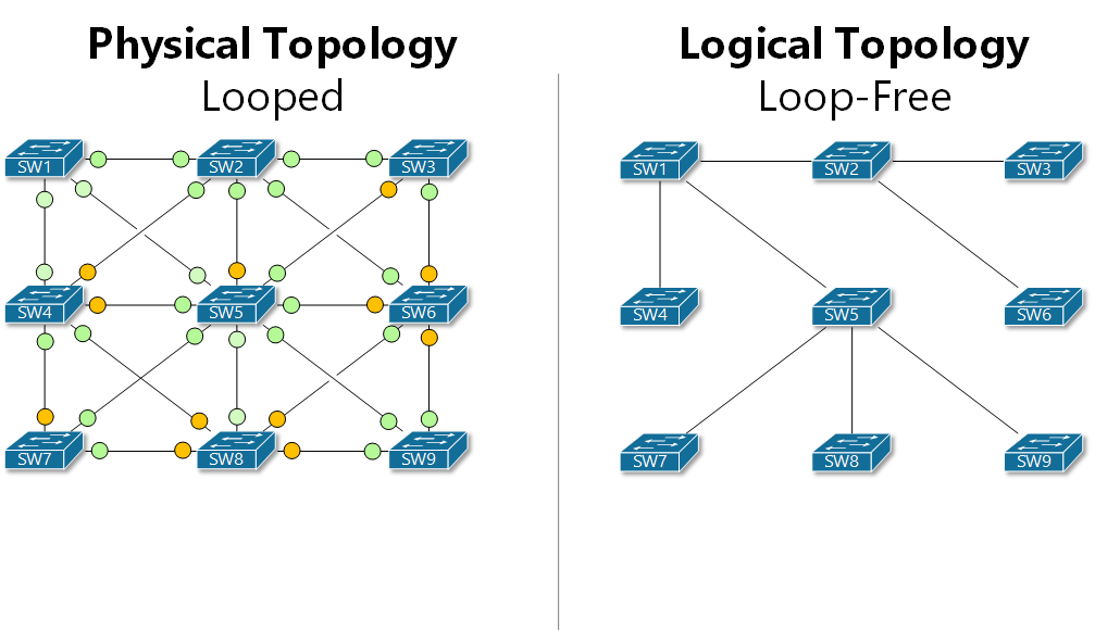 Redundant LAN with Spanning-Tree Example 3